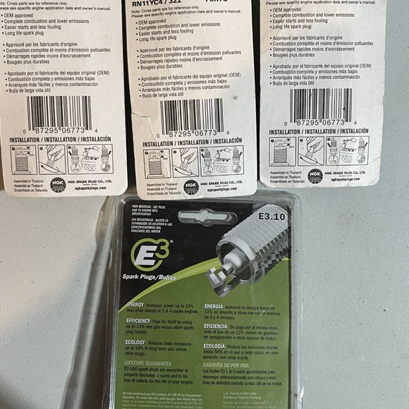 (3) NGK Honda Lawn Mower Spark Plug, 6773 - Picture 2 of 2